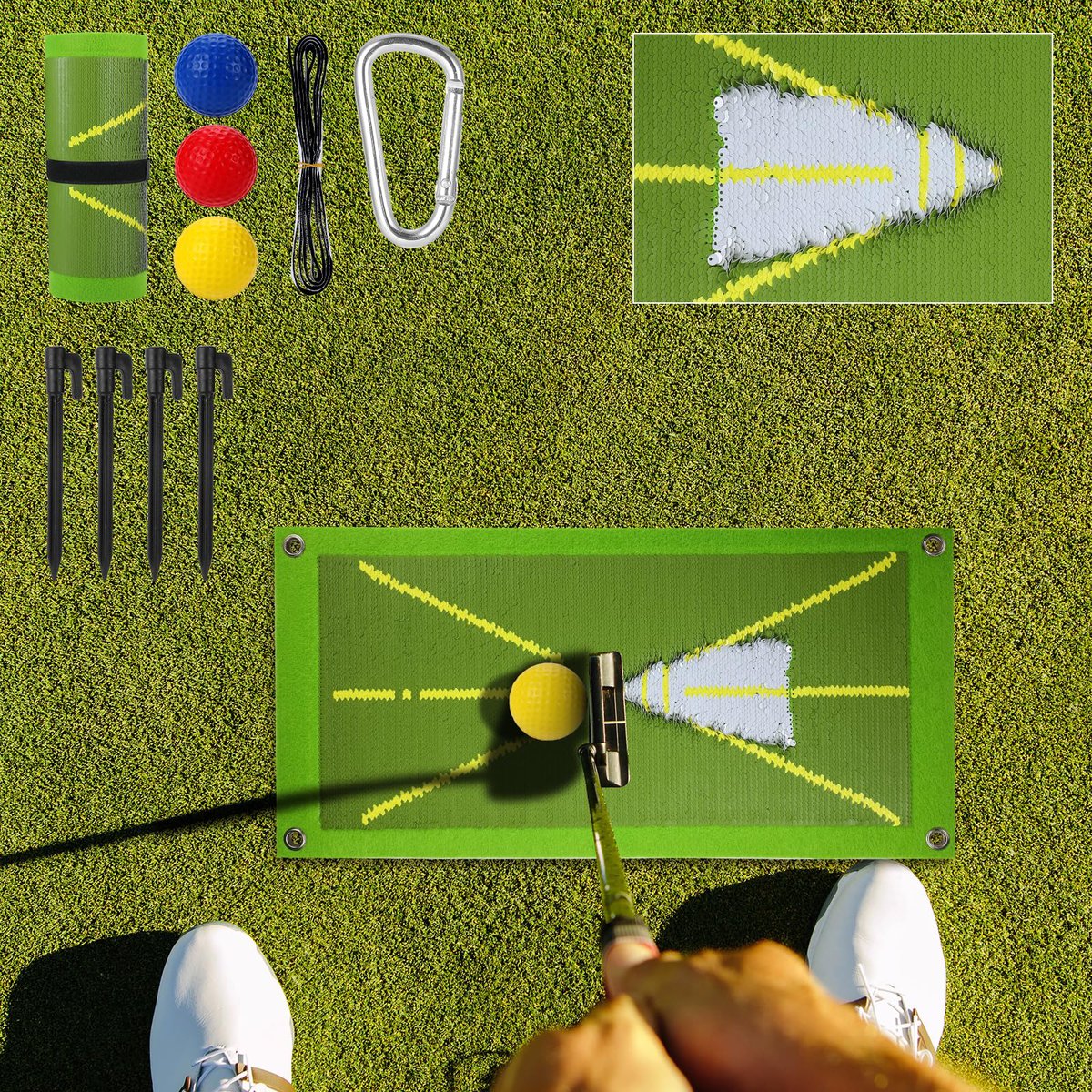 ZESKUU Golf Hitting Mat 5 Best Golf Hitting Mats