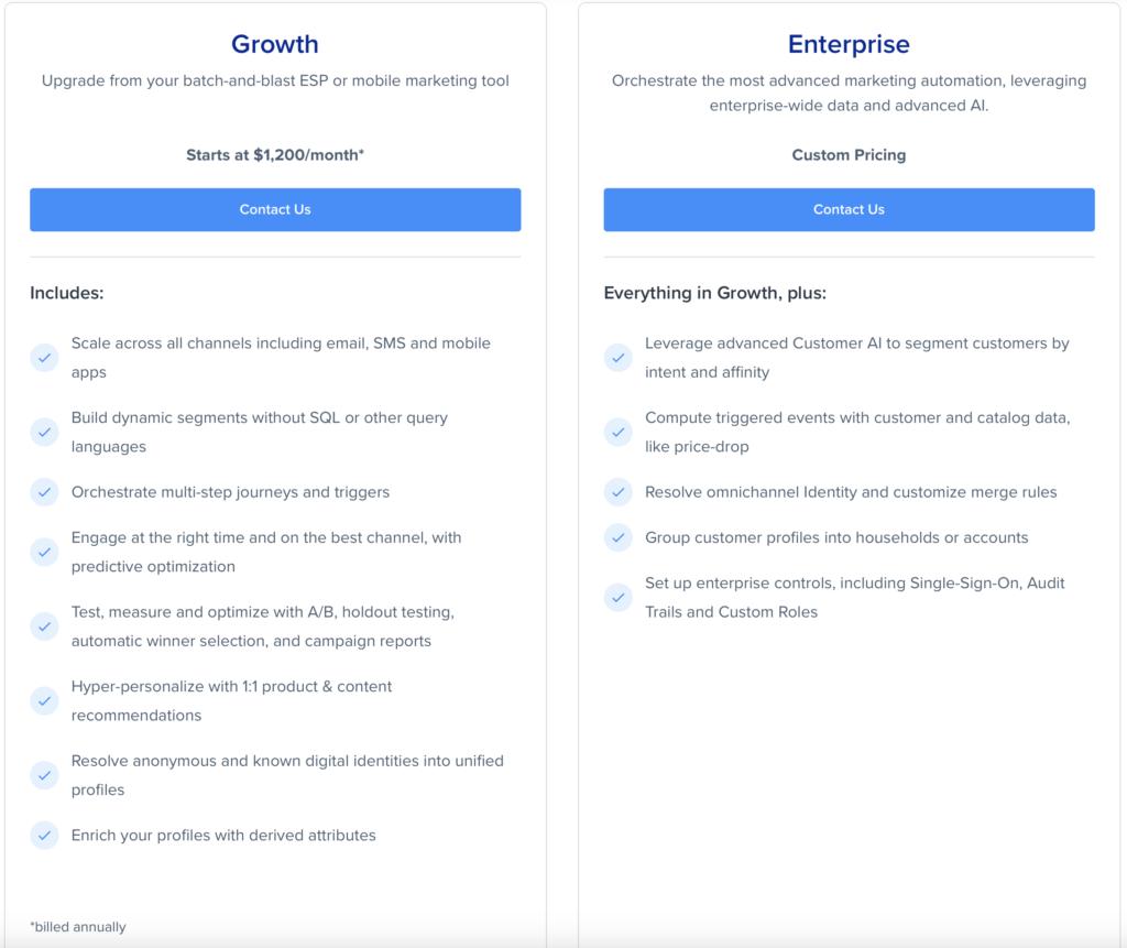 Blueshift Pricing