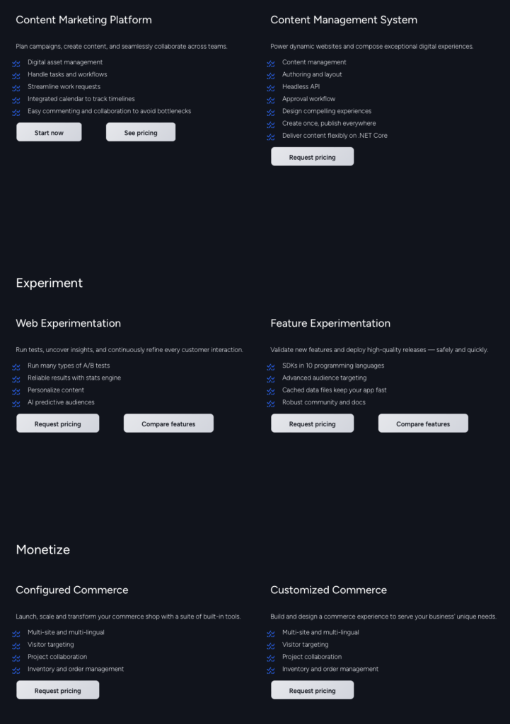 Optimizely Pricing